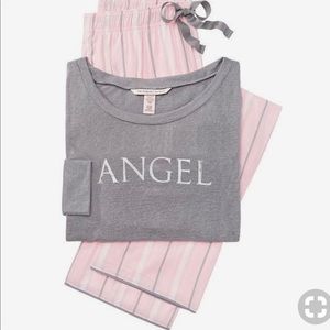 Victoria Secret Flannel Pajamas -M/L